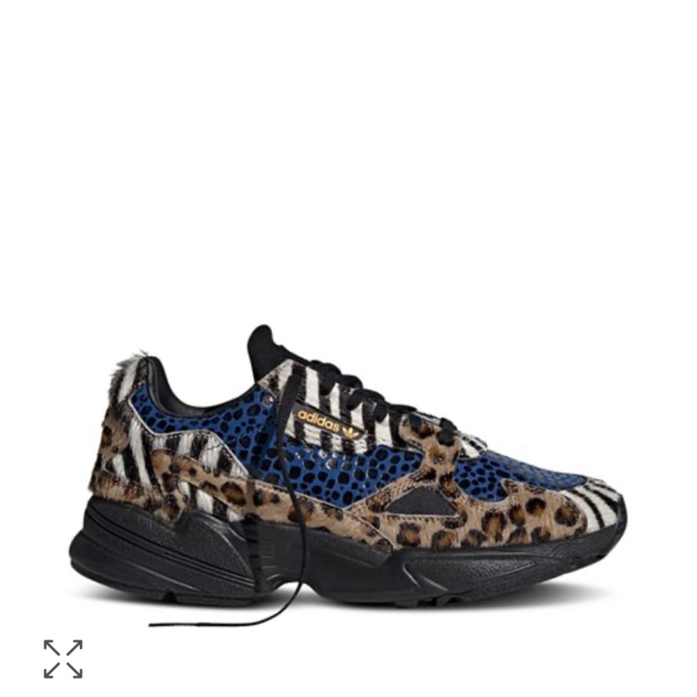 Adidas Women's Falcon Mixed Media Lace-Up Sneakers - Picture 3 of 8